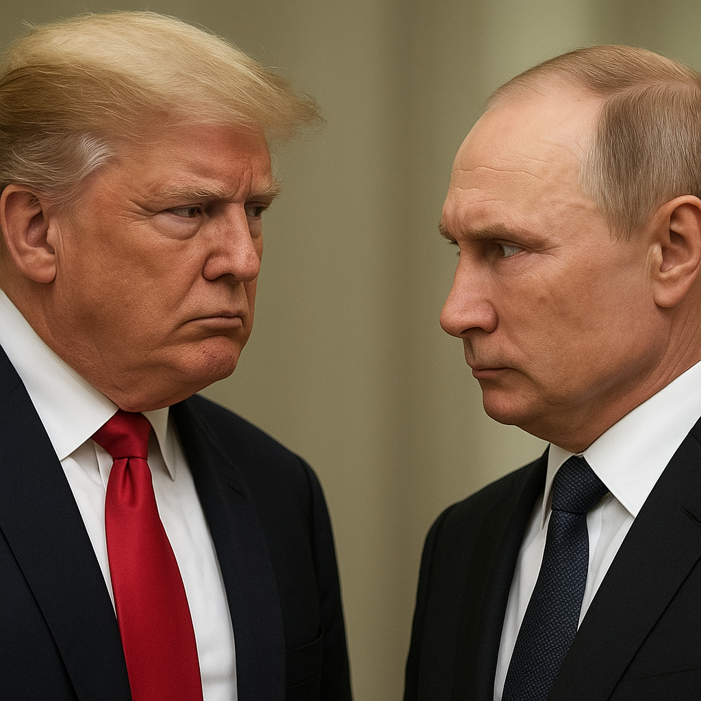 Trump and Putin meet in Alaska 1 Trump and Putin meet in Alaska